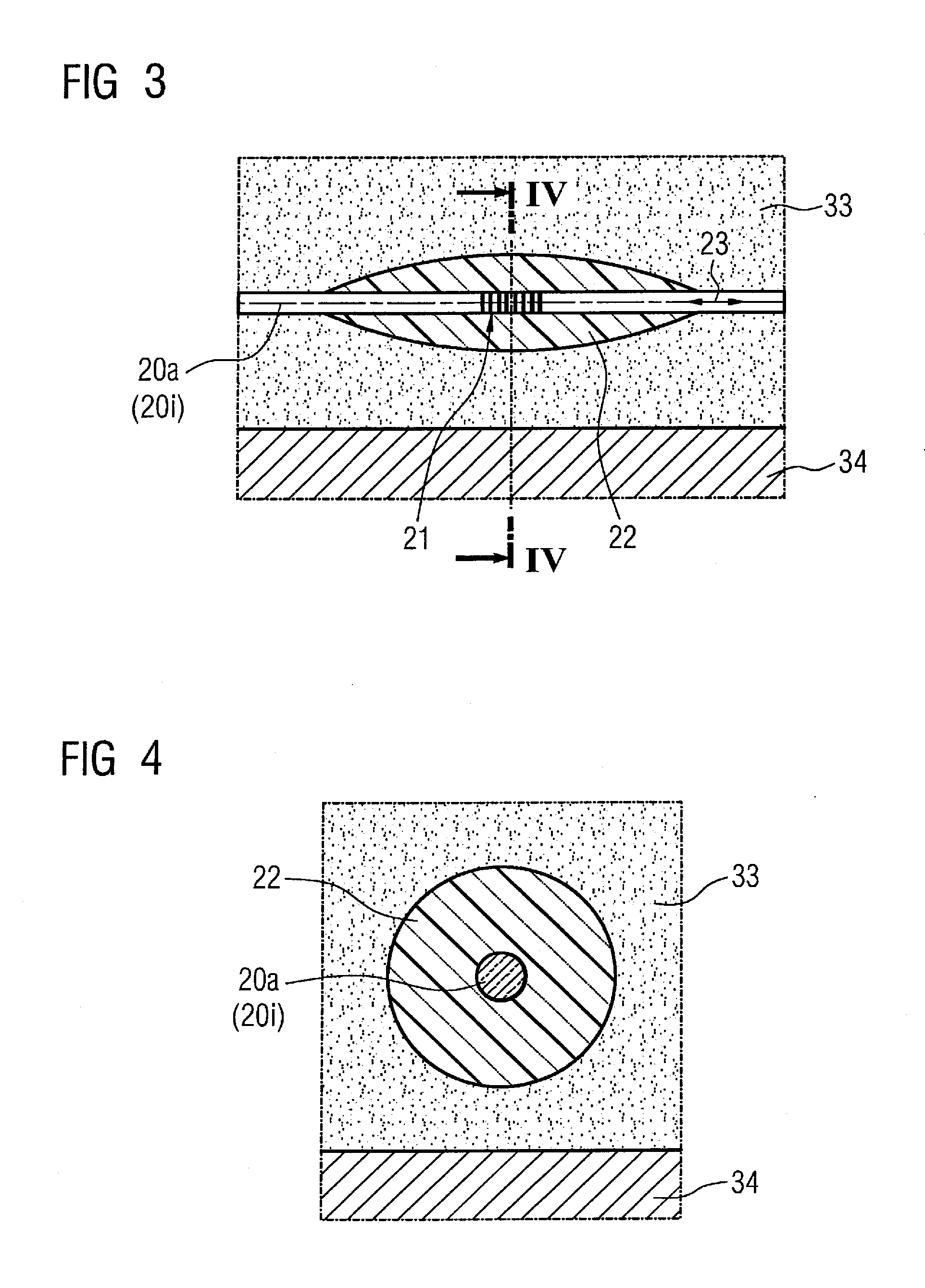 Optical measuring device for determining temperature in a cryogenic environment and winding arrangement whose temperature can be monitored