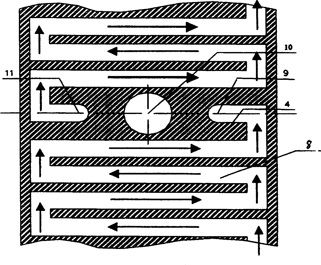 High temp.-resisting plasma cavity resonator