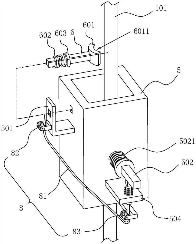 A rack for building materials