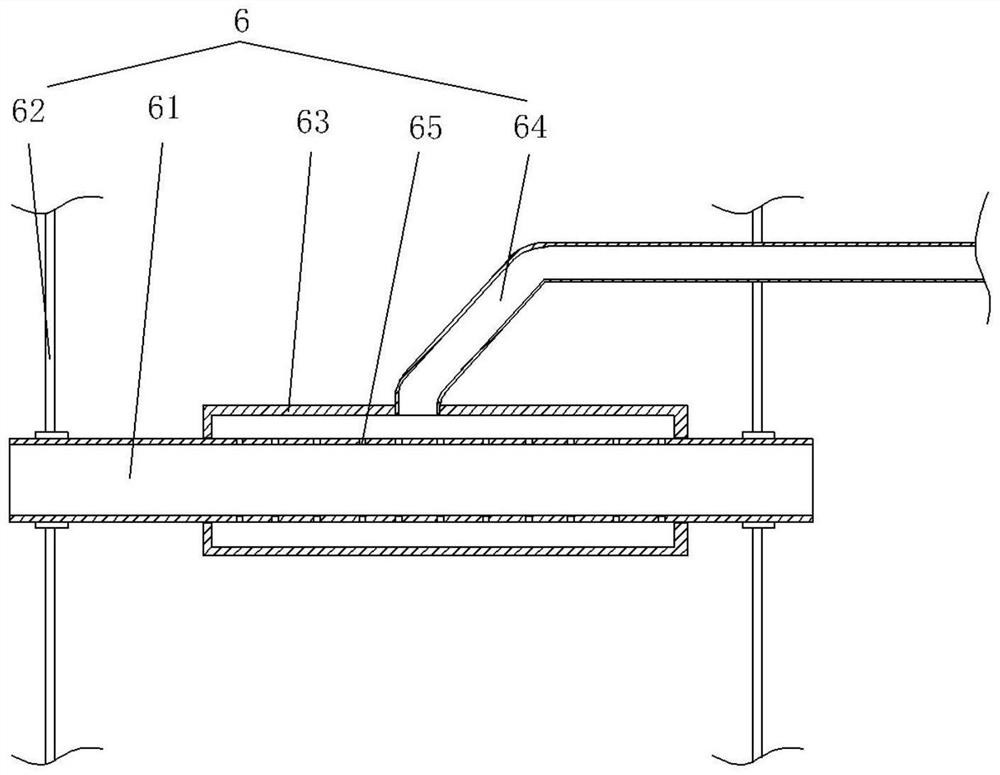 Novel MBBR (Moving Bed Biofilm Reactor) process water-passing interception system