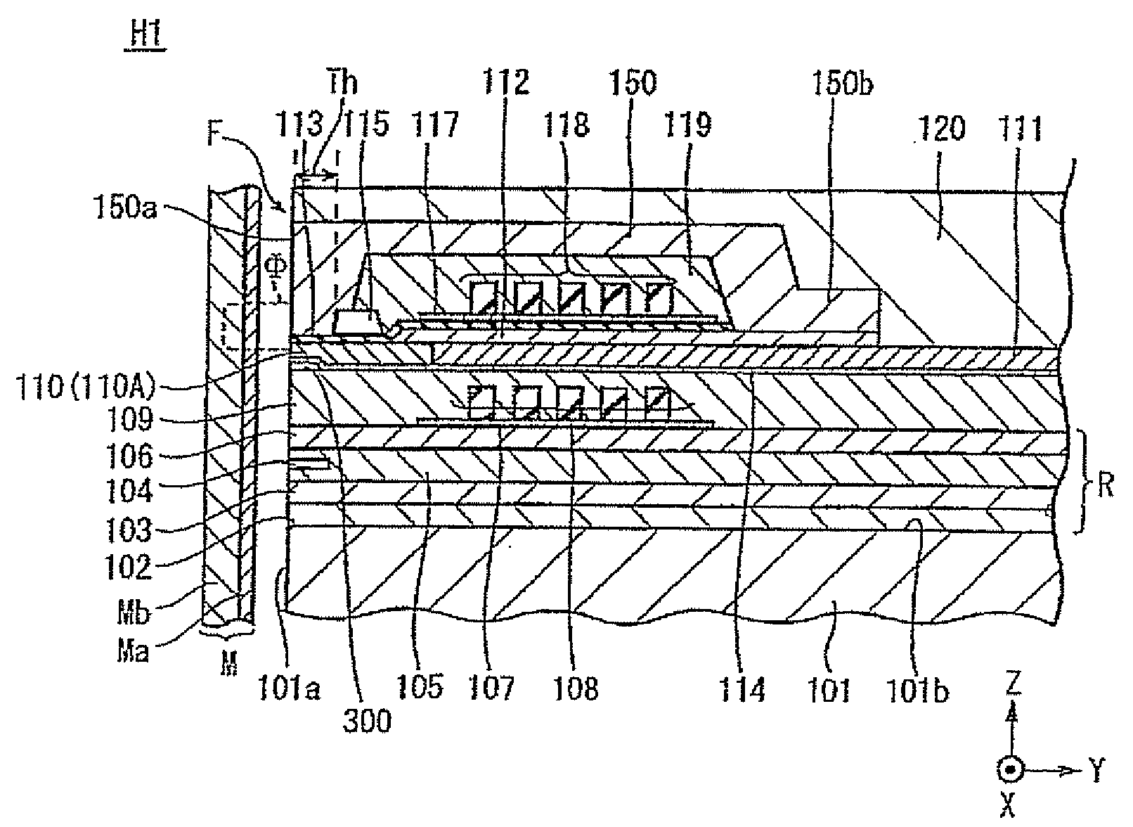 Perpendicular magnetic recording head