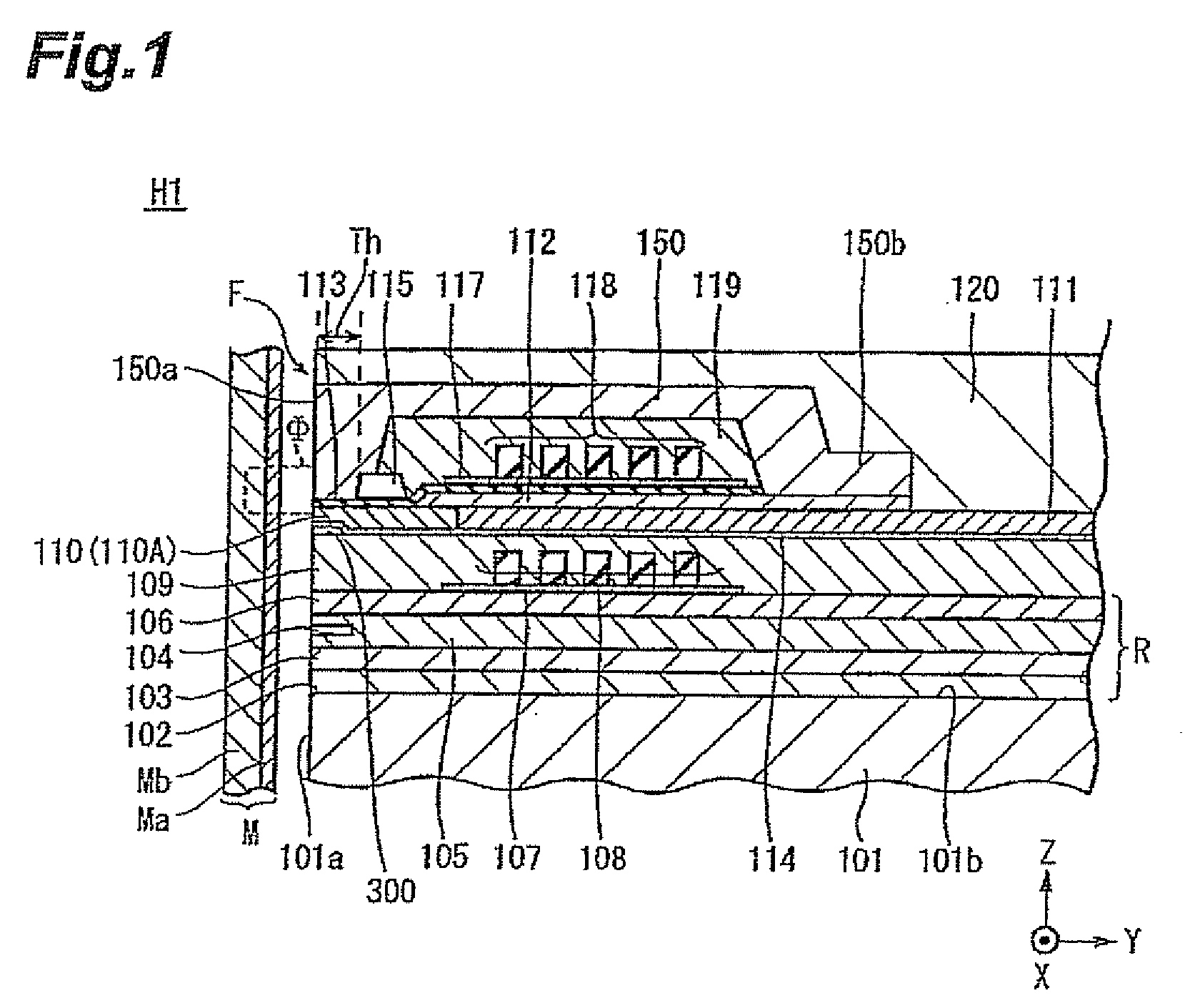 Perpendicular magnetic recording head