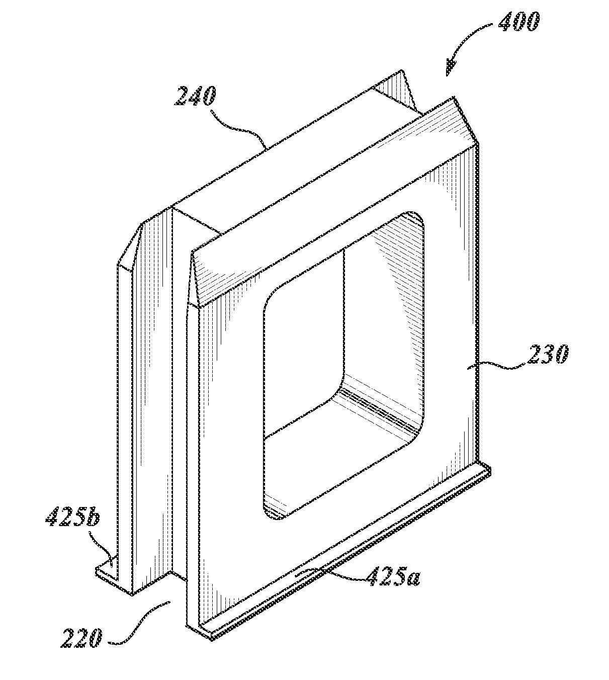 Reinforcing insert article, kit and method