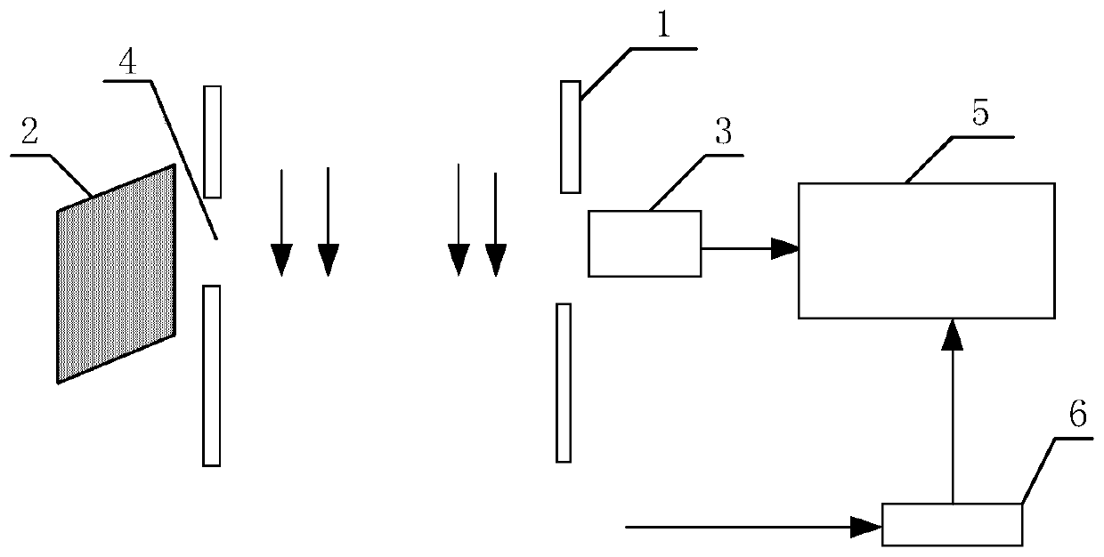 Method of measuring wind tunnel density field based on video and sub-pixel technology