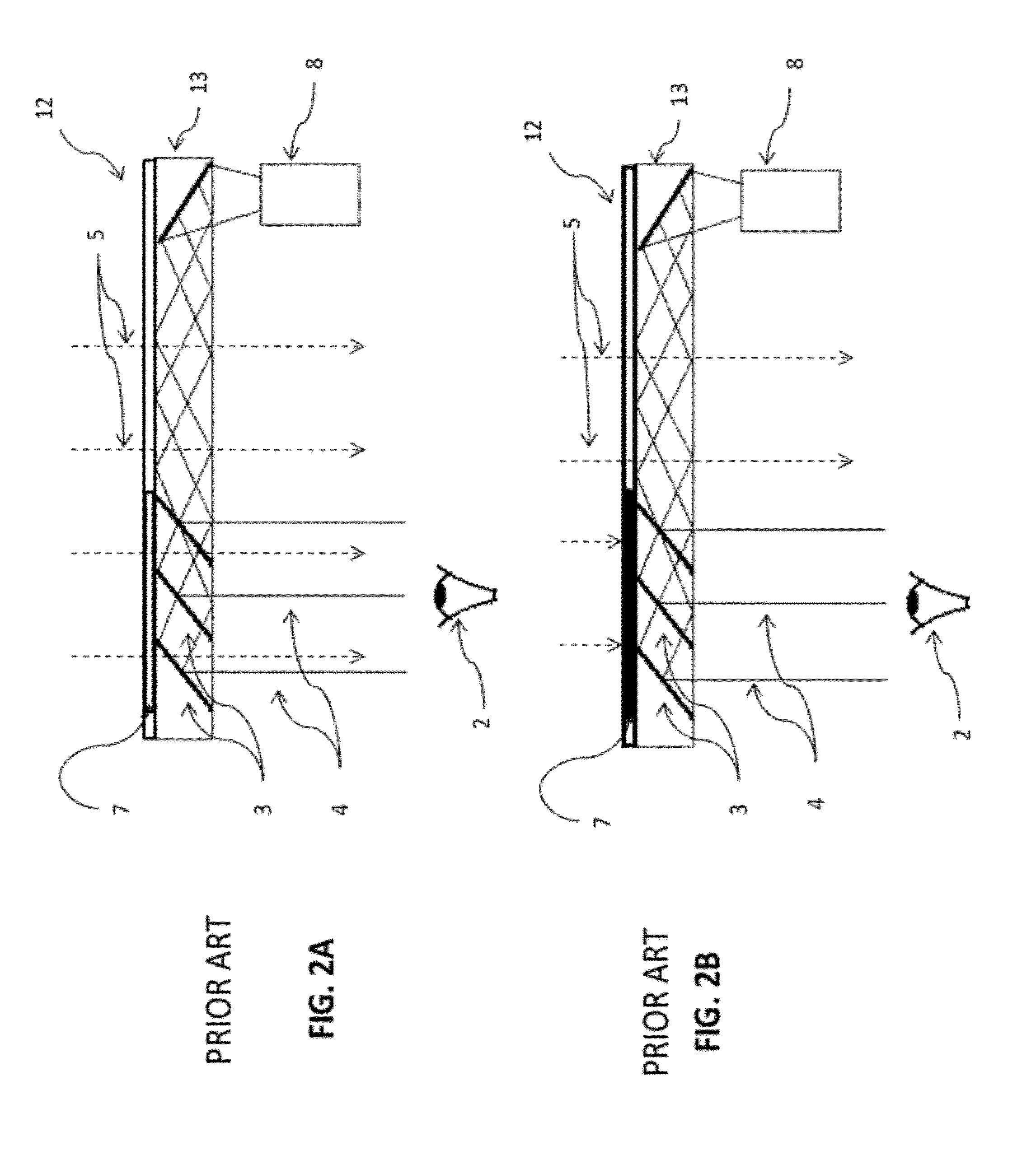 Switchable head-mounted display transition