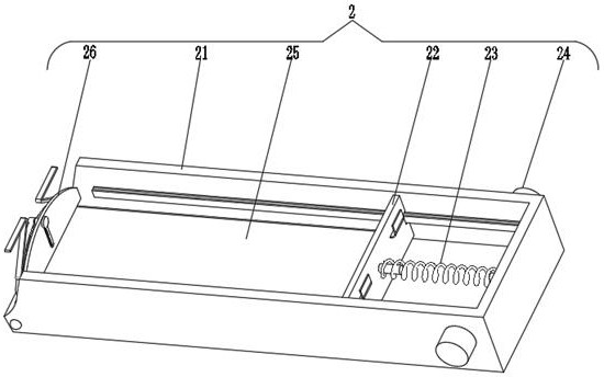 A surgical stapler with a device for adjusting the spacing of staples