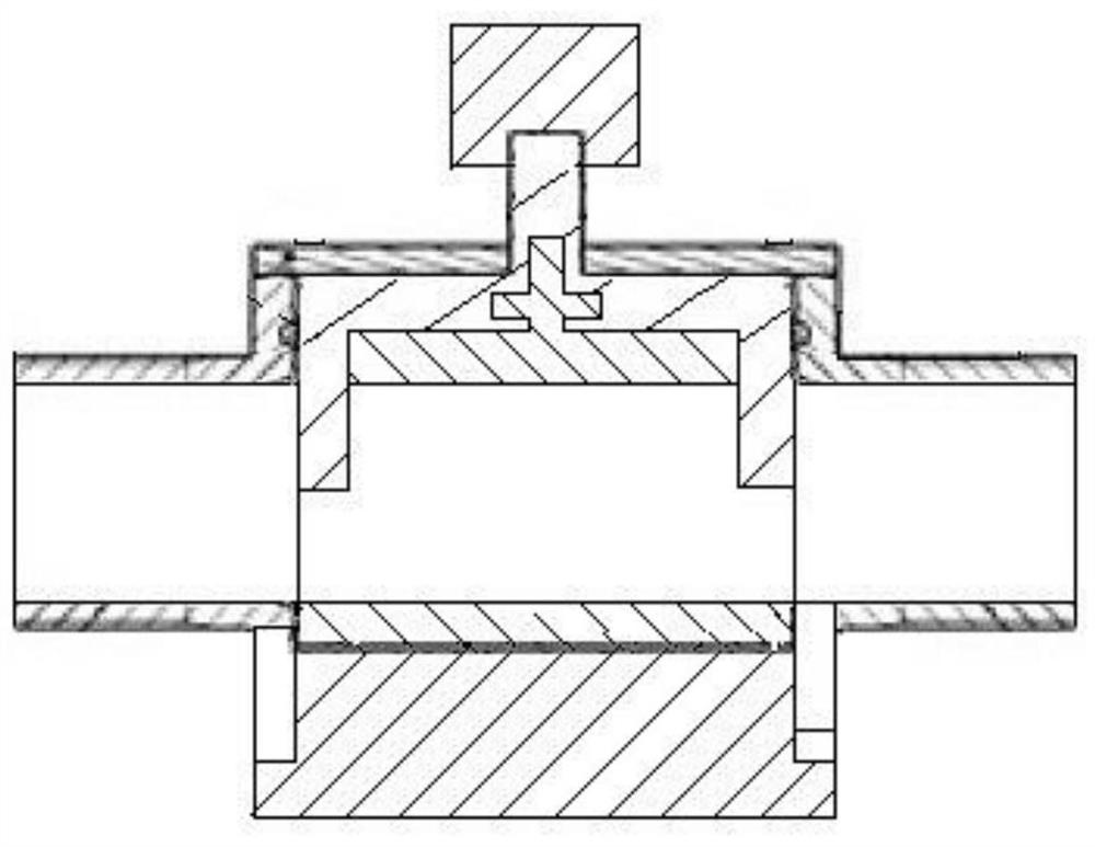 Water diversion branch tunnel construction method capable of performing water feature recognition