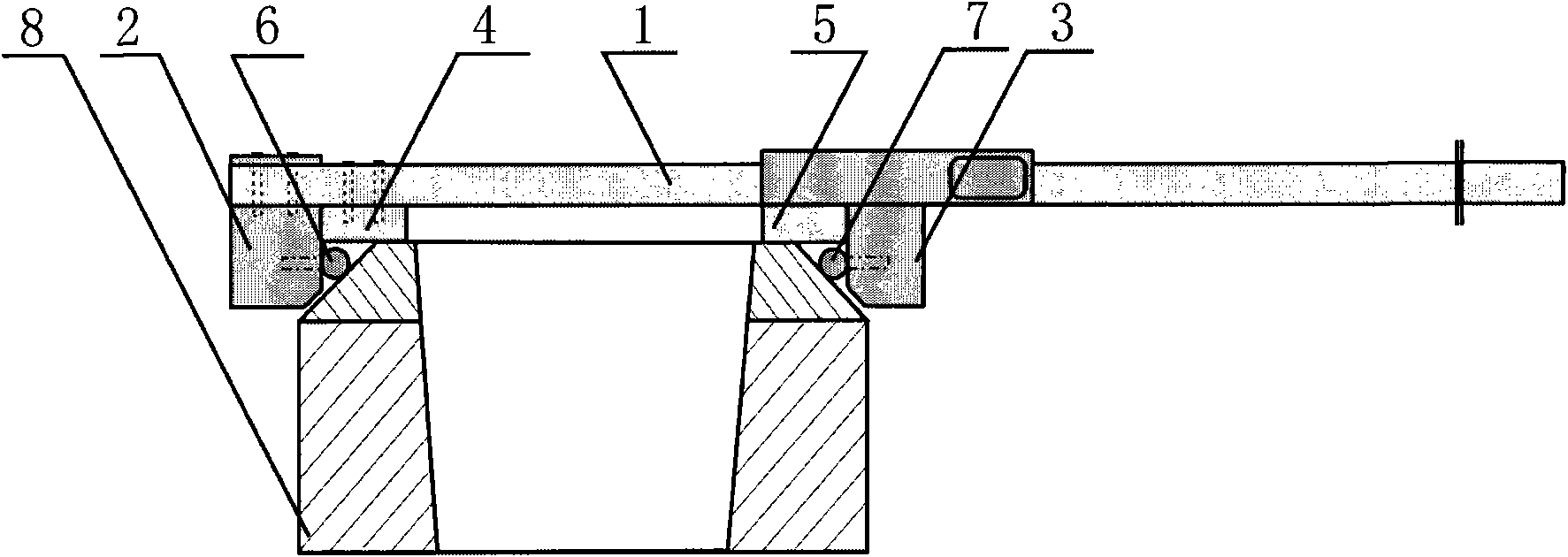 Chamfer diameter measurement method for oil drilling tool connector