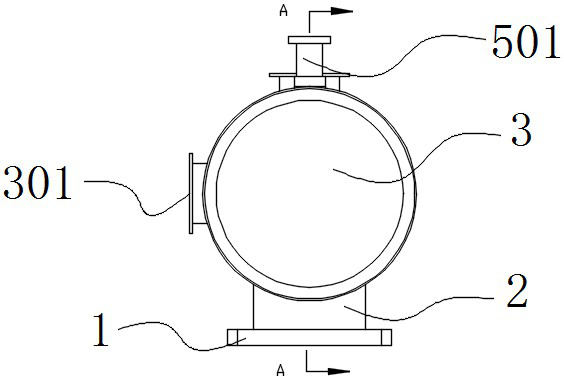 Pump mixing type pipeline dosing device for comprehensive utilization of gold cyaniding tailings