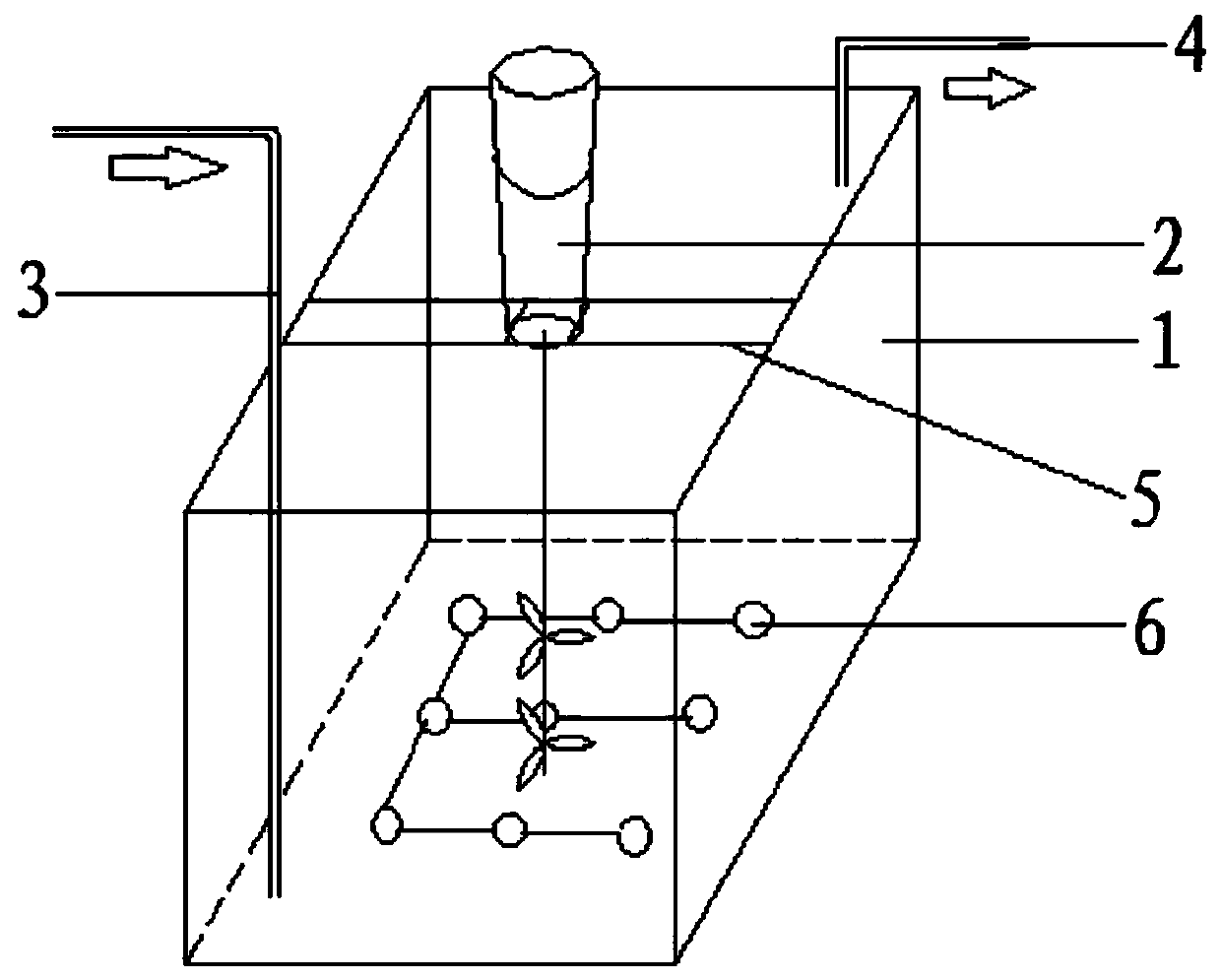 Culture wastewater treatment device