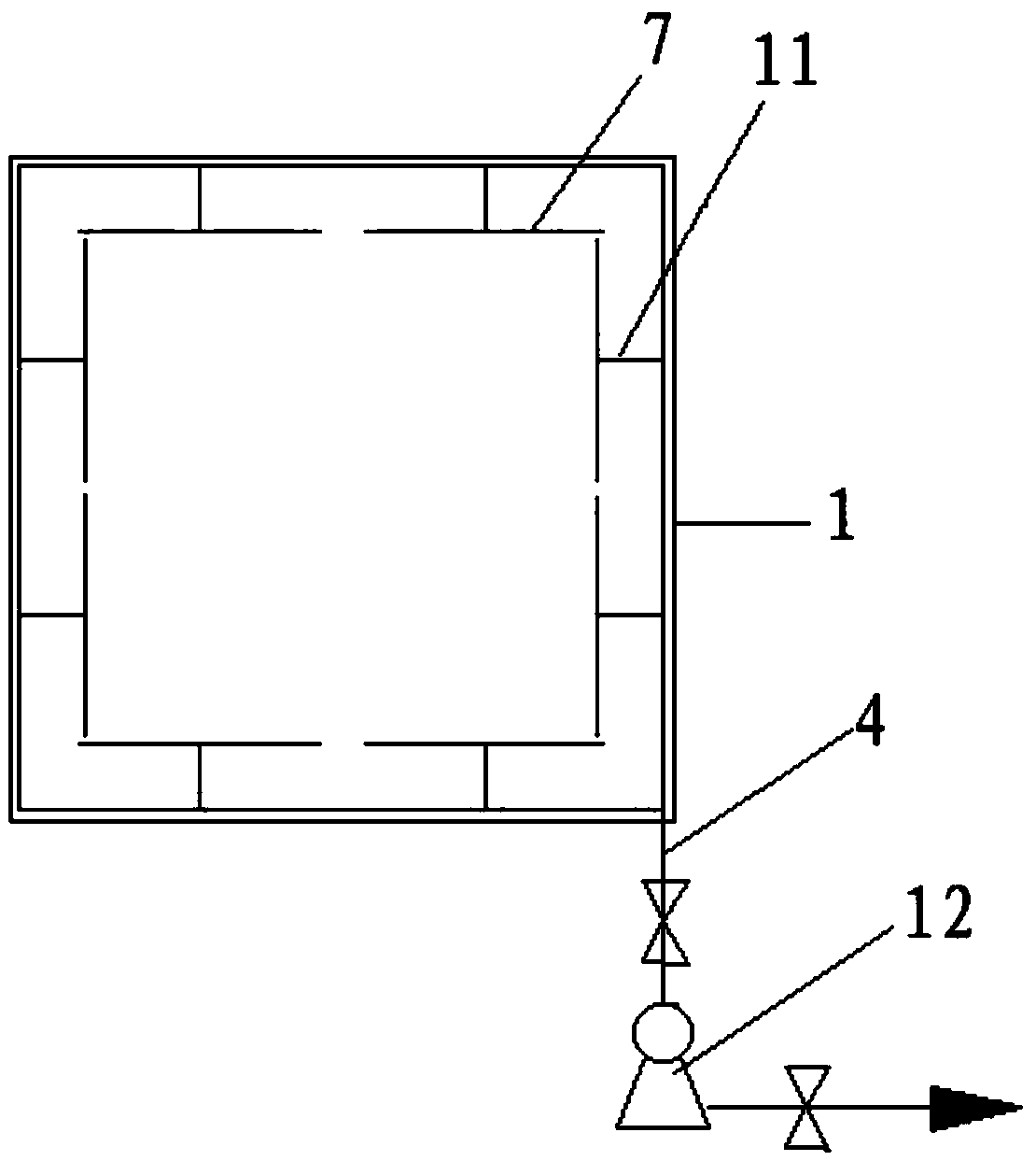 Culture wastewater treatment device