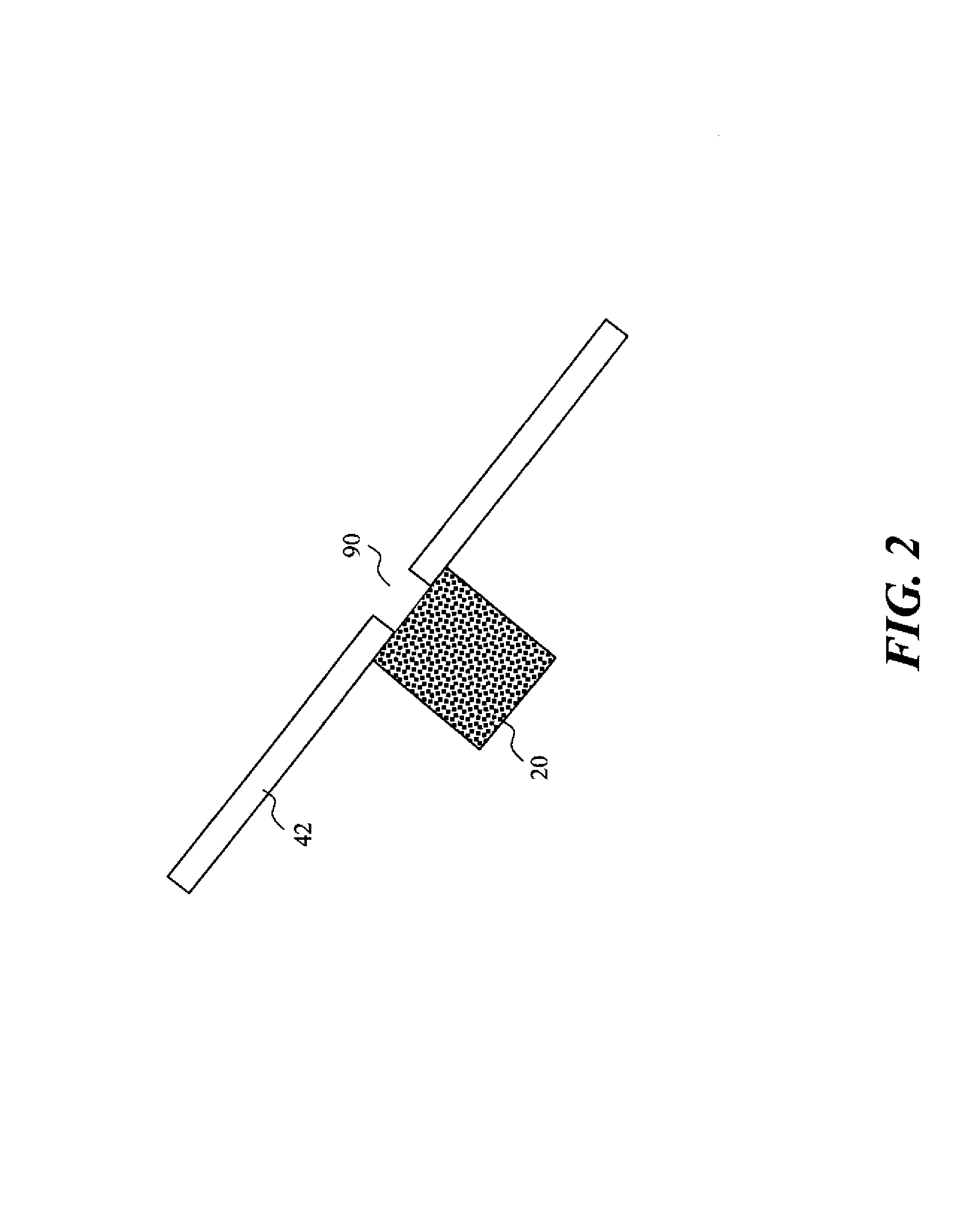 Acoustic fluid flow device for printing system