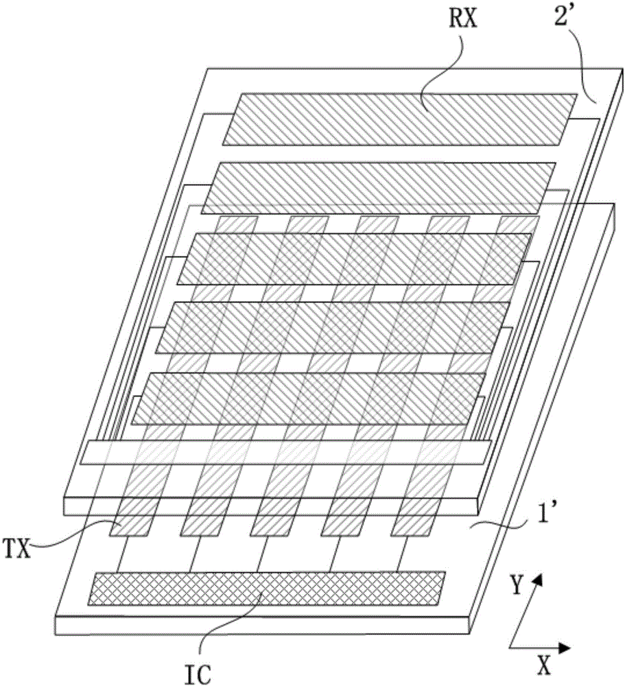 Touch display panel and touch display device thereof