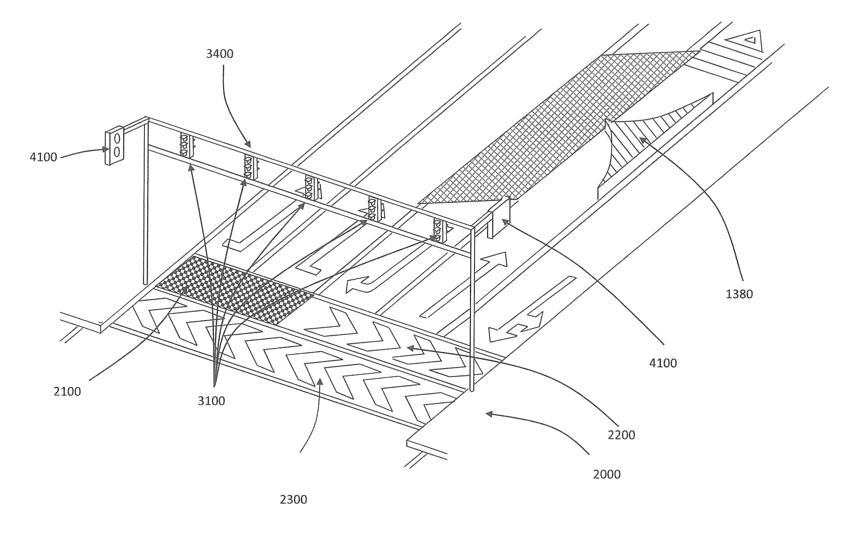 Dual Mode Traffic Intersection, System for Directing Traffic at a Traffic Intersection, and Method Therefor