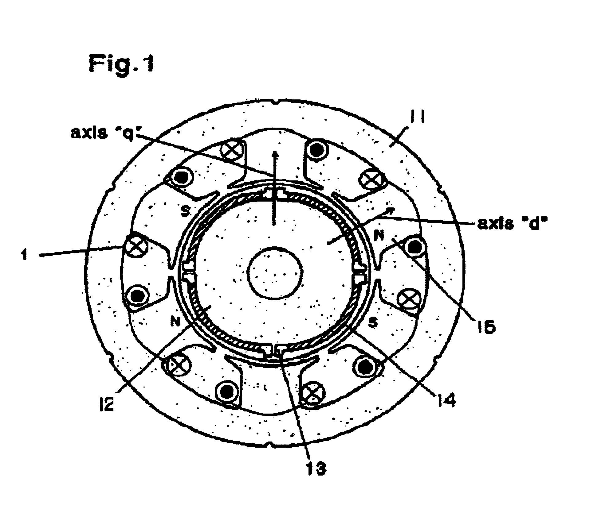 Permanent magnet synchronous motor