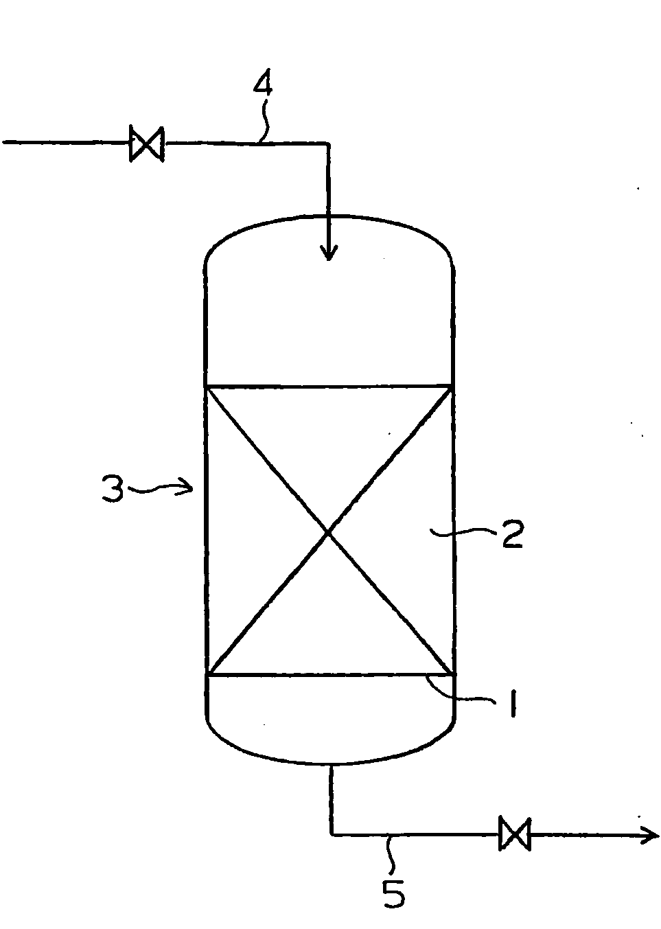 Process and Apparatus for Removing Hydrogen Peroxide