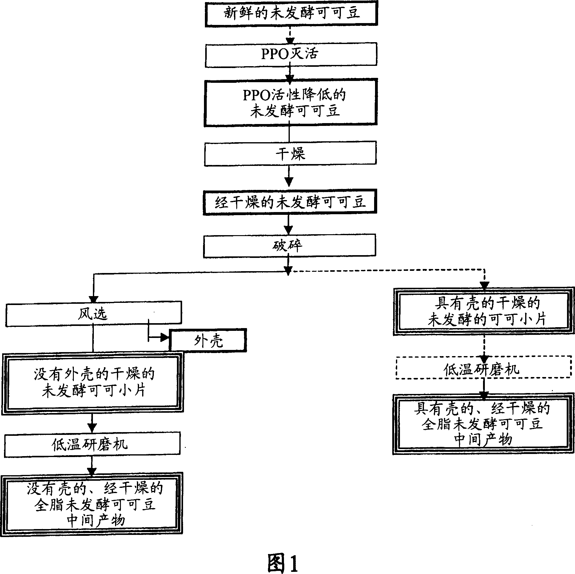 Process for producing cocoa polyphenol concentrate