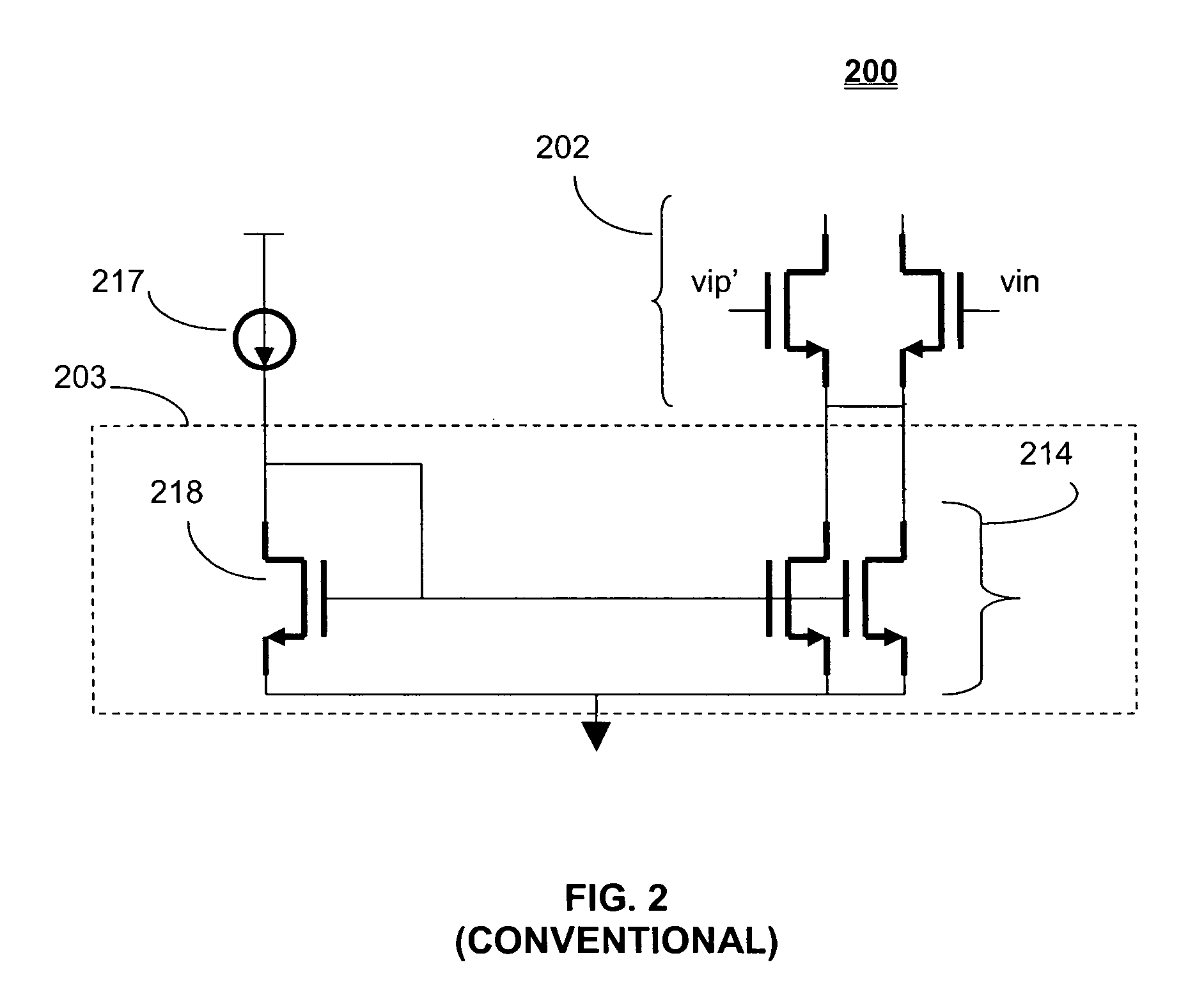 Fully differential input buffer with wide signal swing range