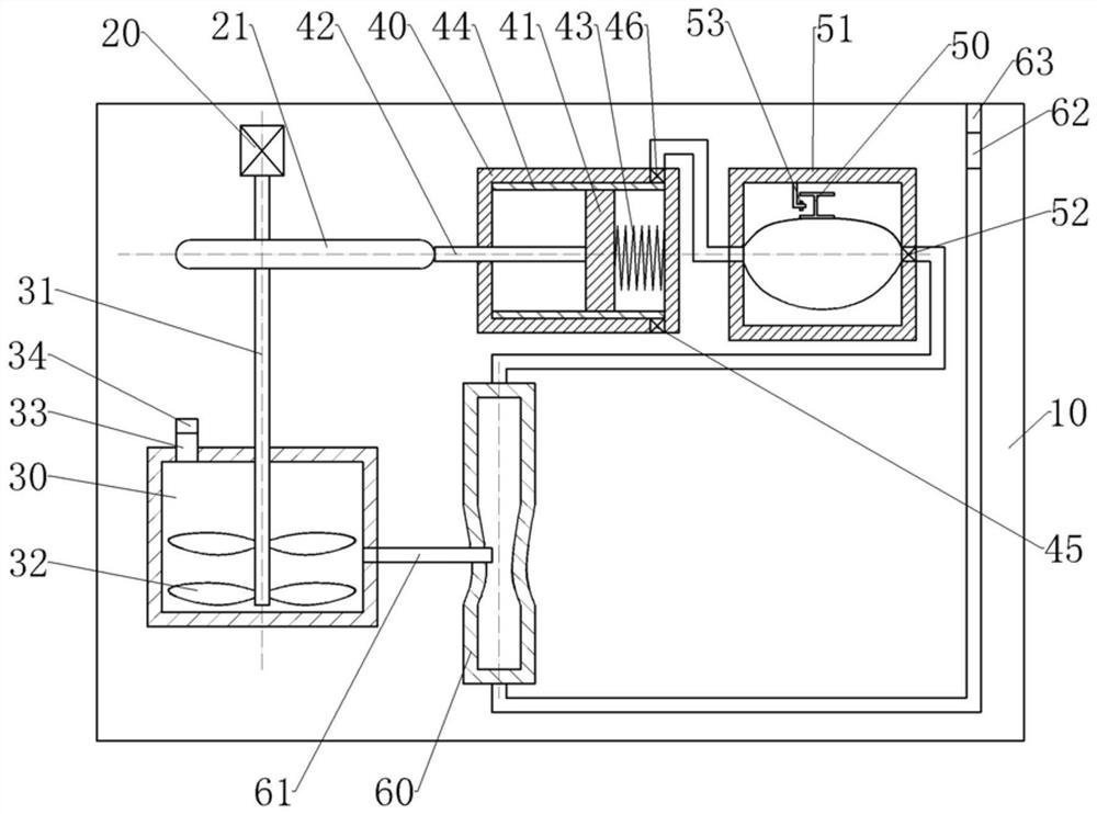 A robot with a disinfection device