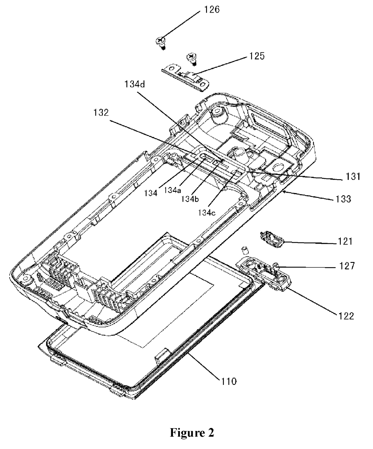 Battery cover locking mechanism of a mobile terminal and method of manufacturing the same