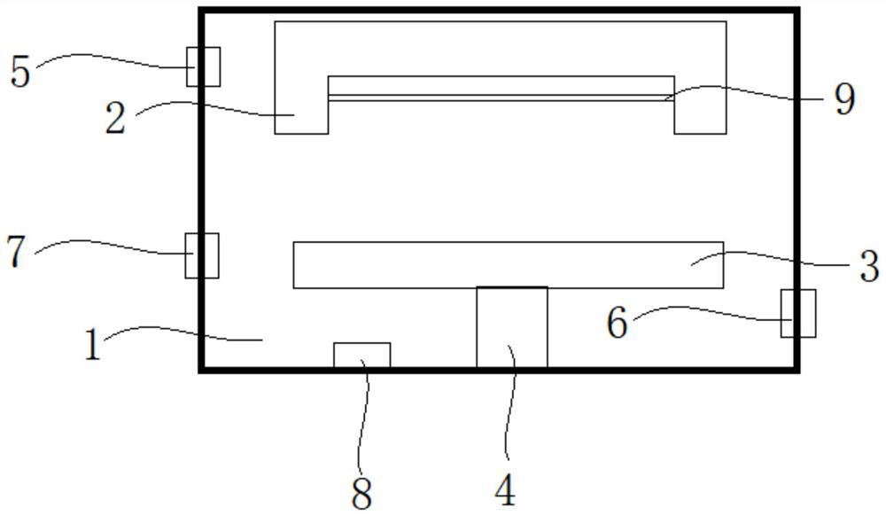 Machine table for depositing high-adhesion film on III-V substrate and a process of machine table