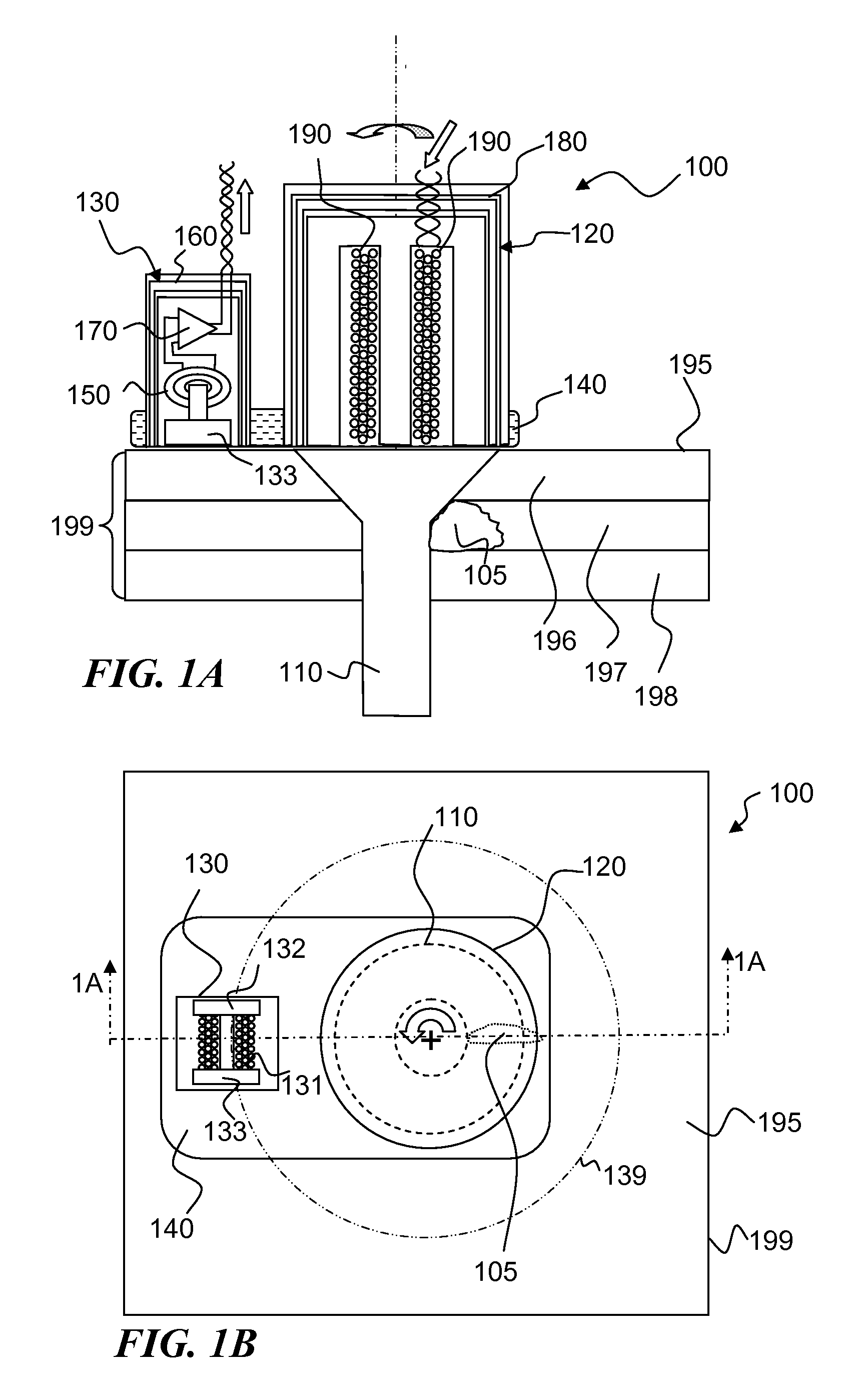 Apparatus and method for holding a rotatable eddy-current magnetic probe, and for rotating the probe around a boundary