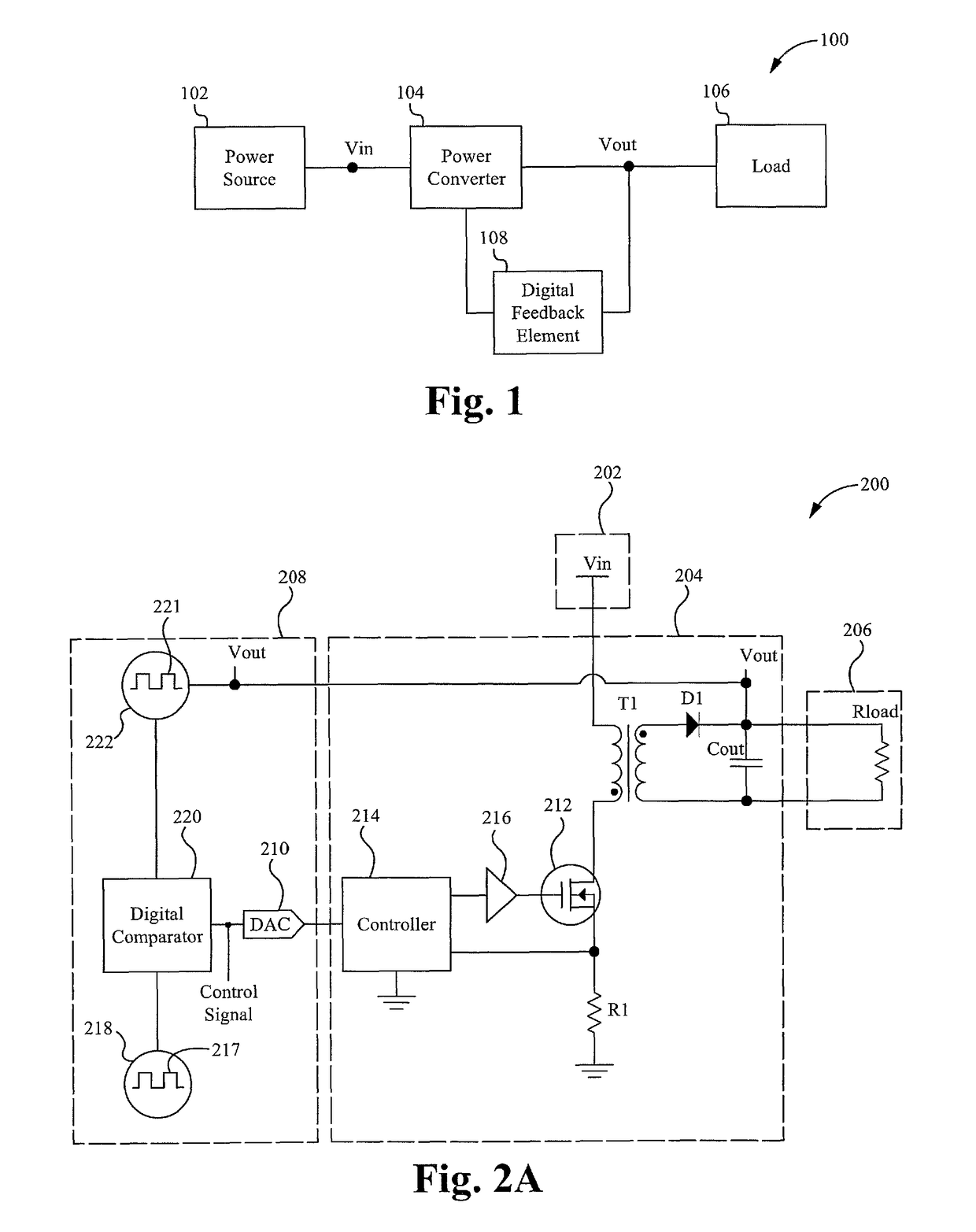 Digital error signal comparator