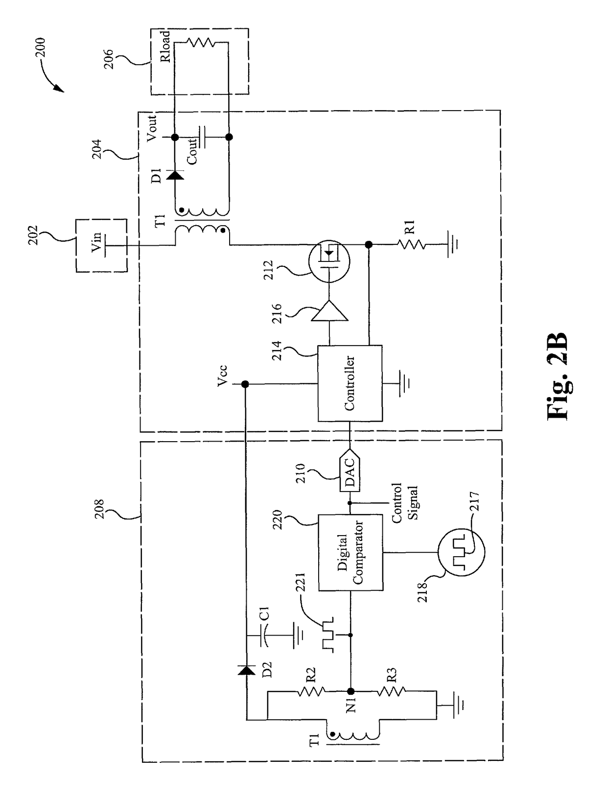 Digital error signal comparator