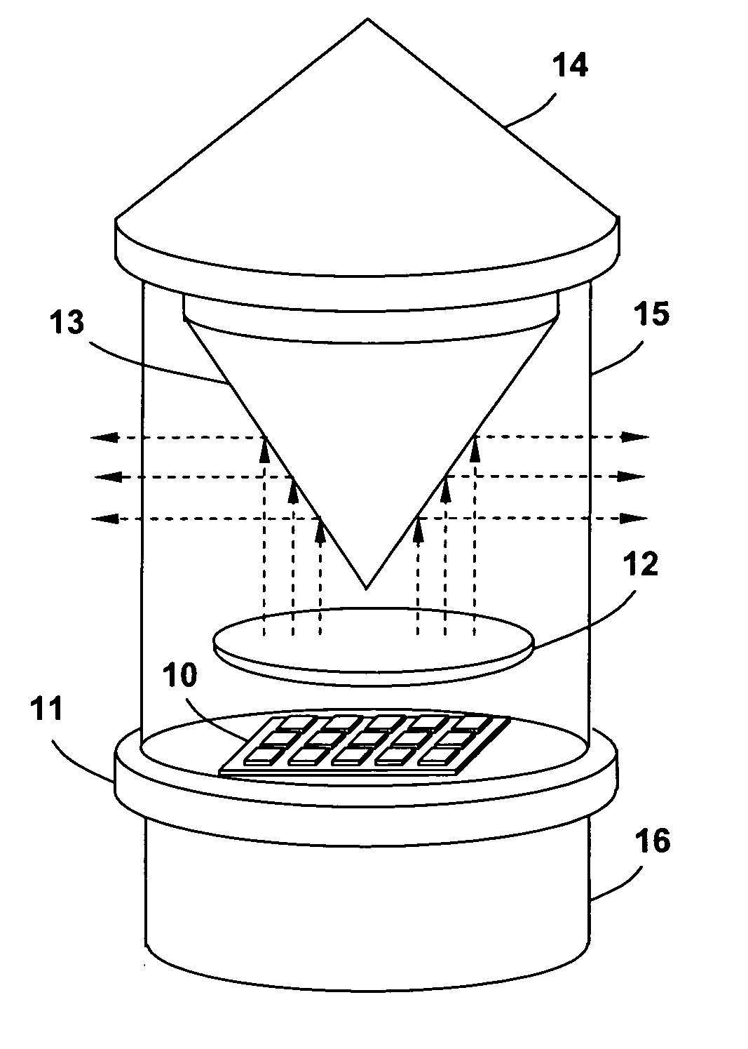 Solid-state lighting apparatus for navigational aids