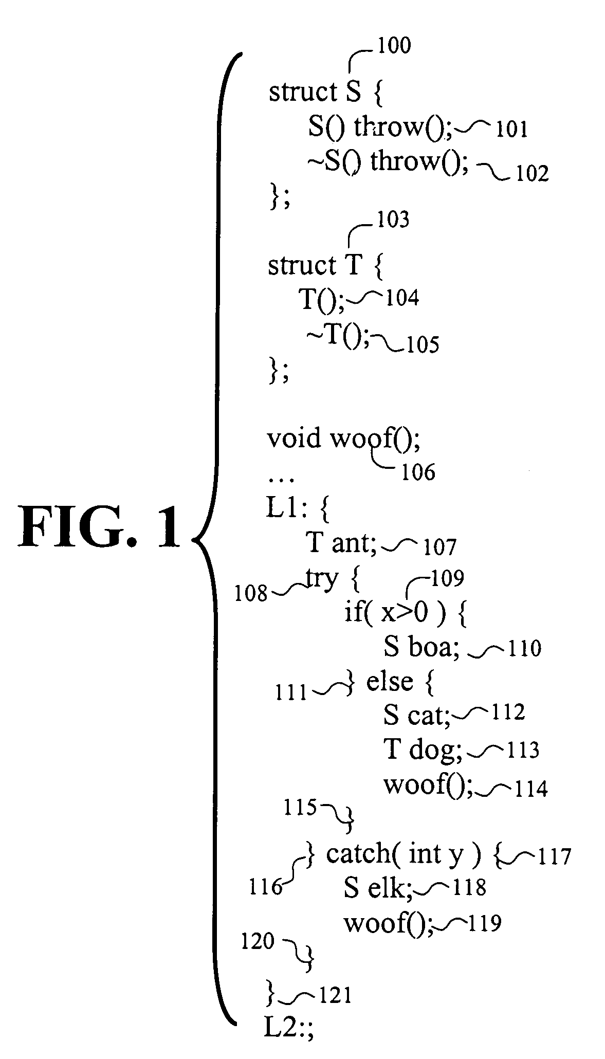 Data-flow method for optimizing exception-handling instructions in programs