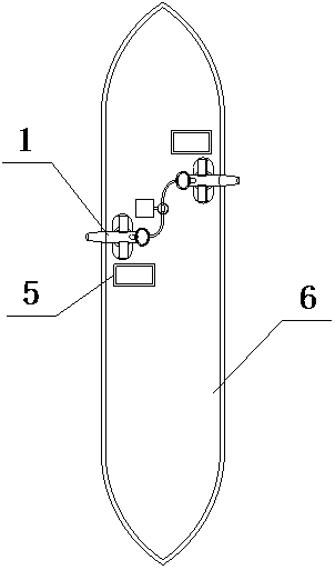 Spraying structure for fish pond culture spraying feeding device