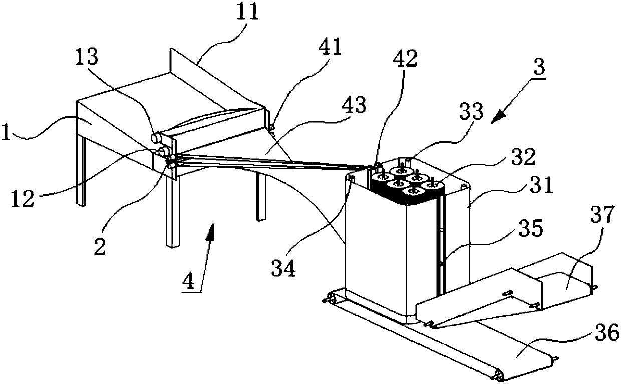 Vertical Sugarcane Leaf Stripping Station