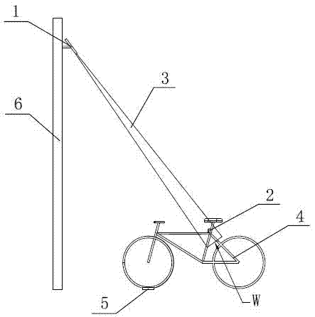 Standard bicycle parking system and management method