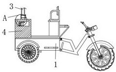 Travelling crane type topping device for nursery stock cultivation