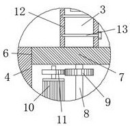 Travelling crane type topping device for nursery stock cultivation