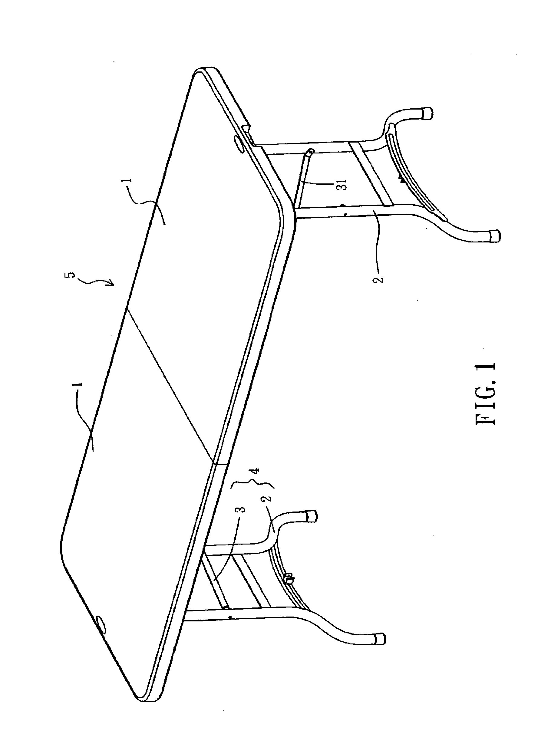 Latching mechanism for foldable table