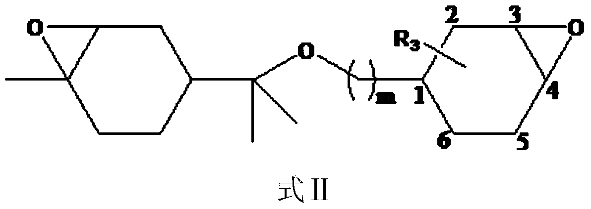 Alicyclic epoxy compounds, preparing method thereof and applications of the compounds