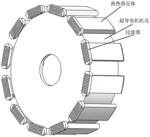 Rotary cooling system of wind driven generator and wind driven generator with same