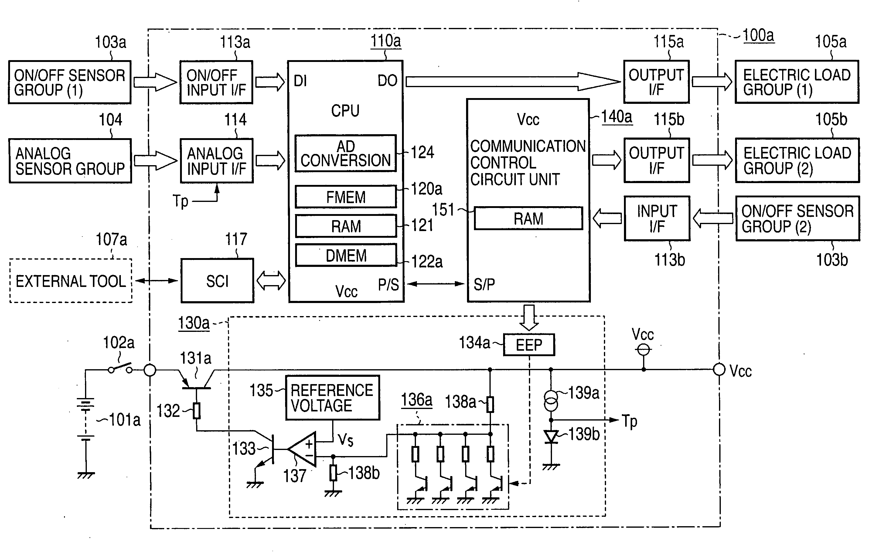 Vehicle-borne electronic control device