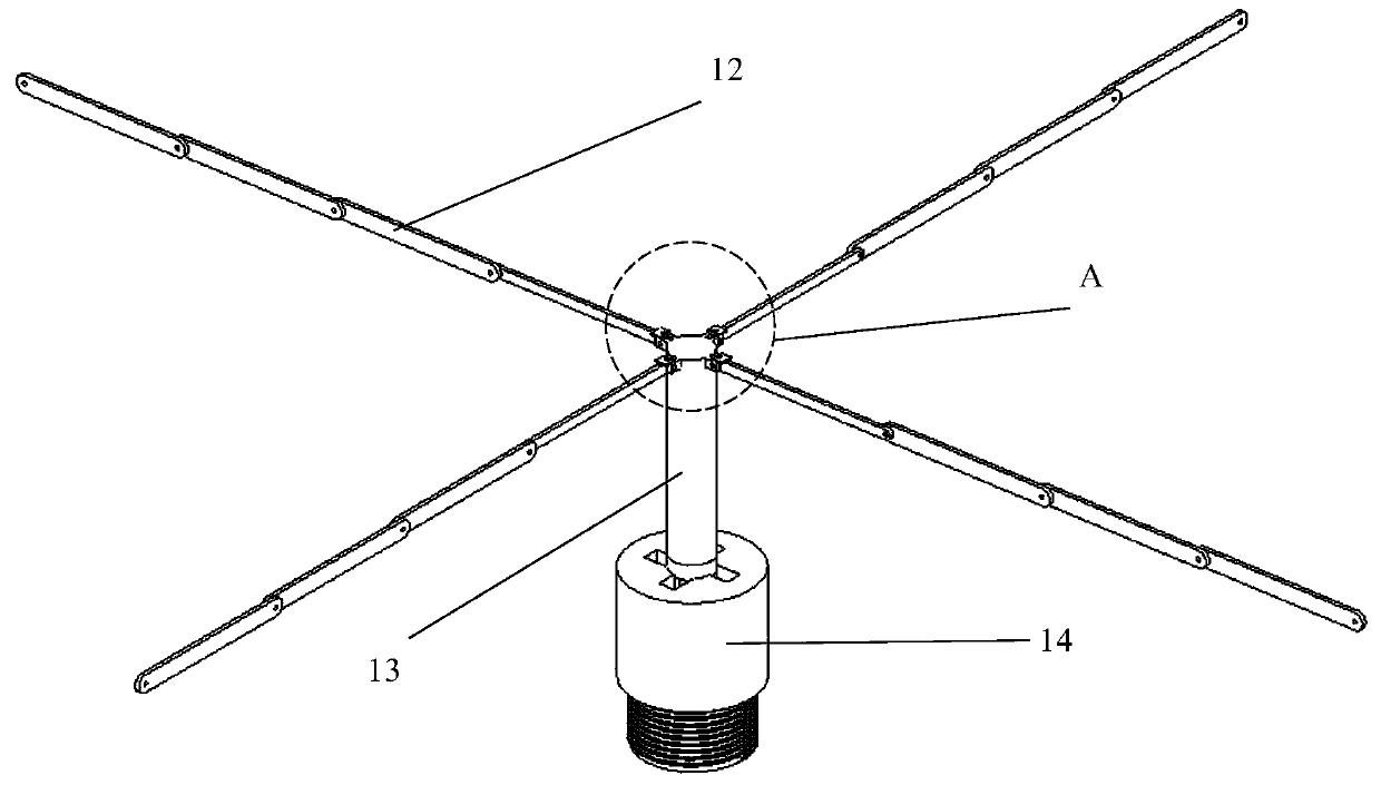 Unmanned aerial vehicle with safety device