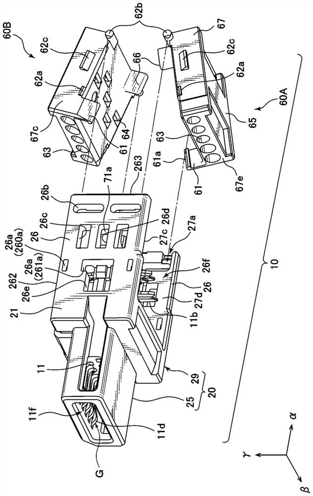 Cable connector including cable holder, and method of manufacturing cable connector