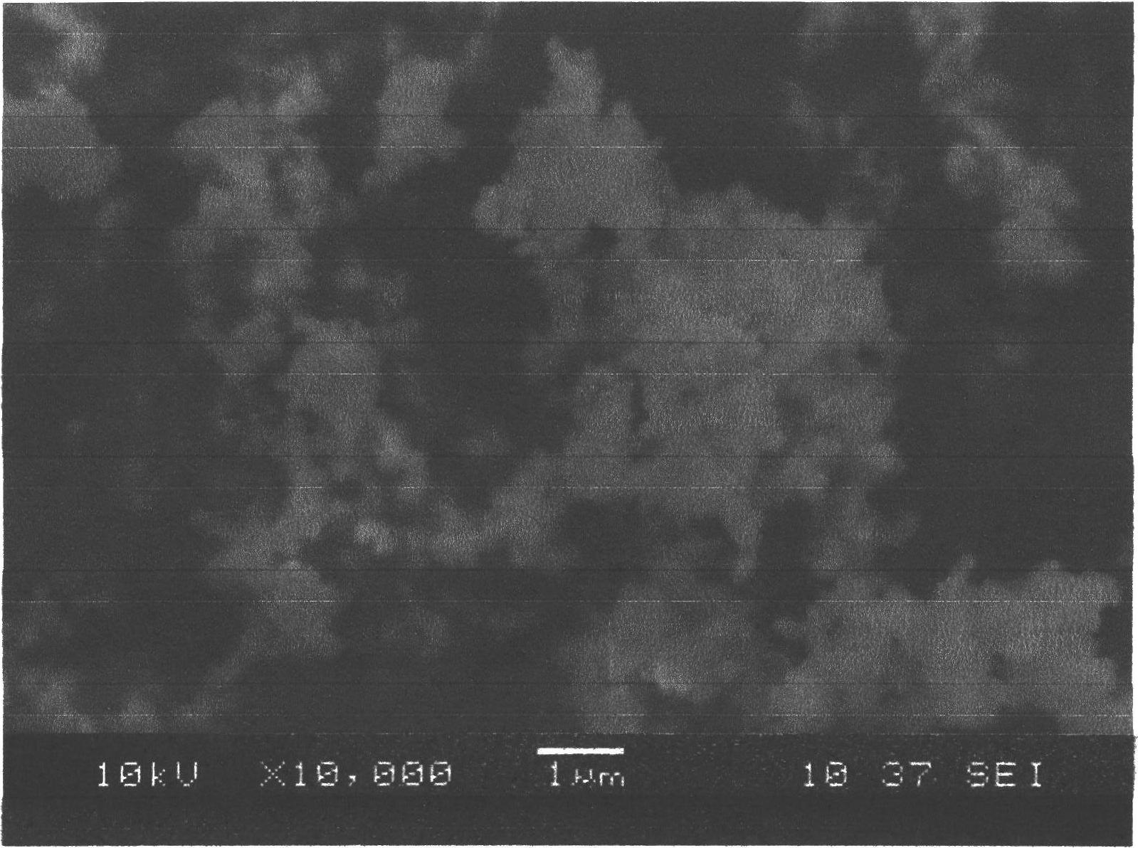 Method for preparing CZTS (Copper Zinc Tin Sulfide) (Se) series nanometer powder by low-temperature mechanical alloying