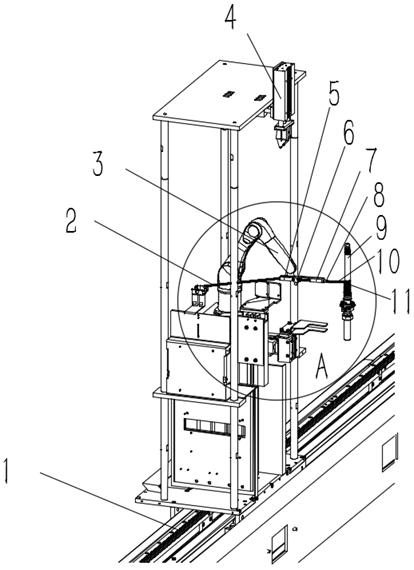 A kind of automatic threading method and threading device for traveler of ring spinning frame