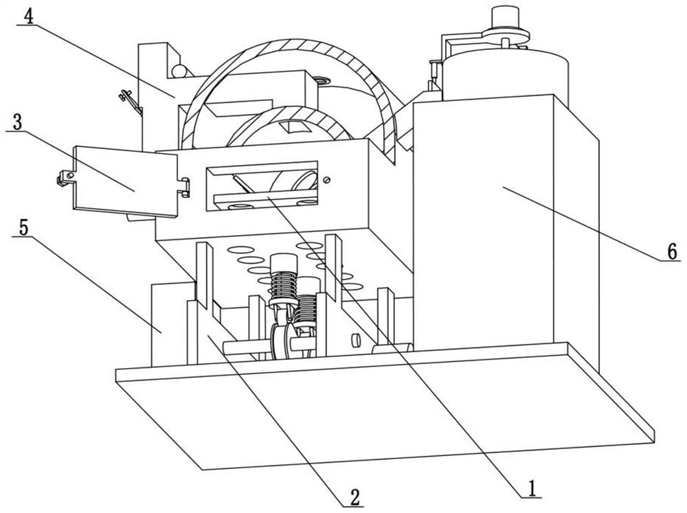 Wet dust removal type energy-saving coal-fired boiler