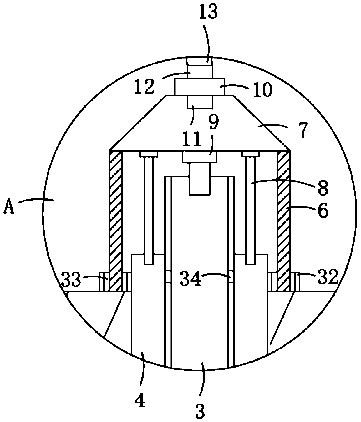 A device for synchronous grouting prestressed pipe pile