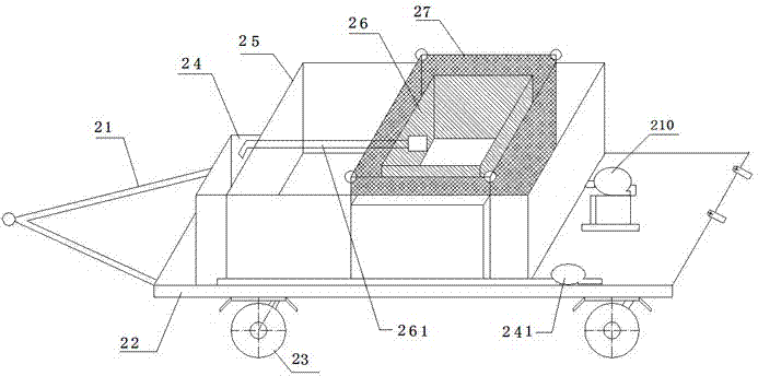 Oil-water well circulating cleaning system