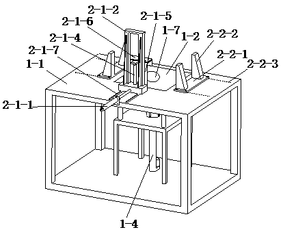 Computer main case grinding device