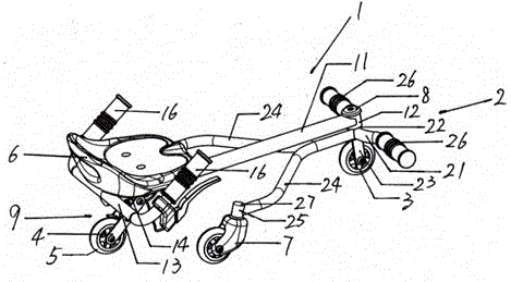 rear shock absorber for kids