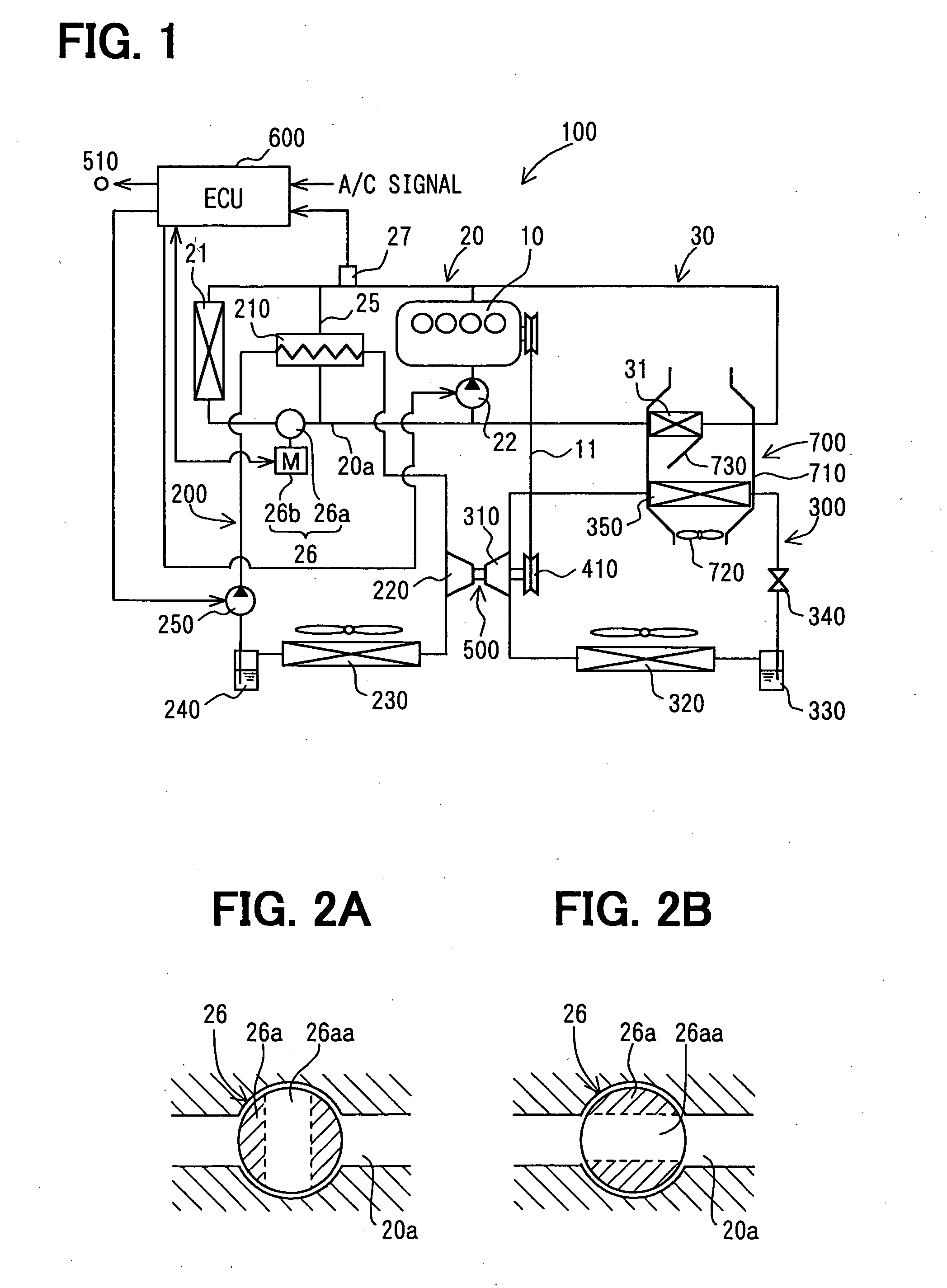 Waste heat recovery system of heat source, with rankine cycle