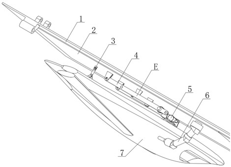 Aerial unmanned aerial vehicle launching and recycling platform, working method and aerial take-off and landing platform